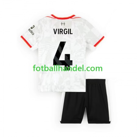 Barn Fotballdrakter Liverpool VIRGIL 4 Tredje 2024-25 Kortermet